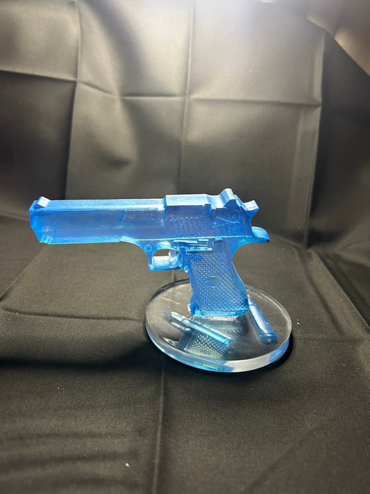 Custom handmade handgun phone holders