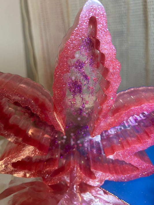 Marijuana Leaf shaped ashtray