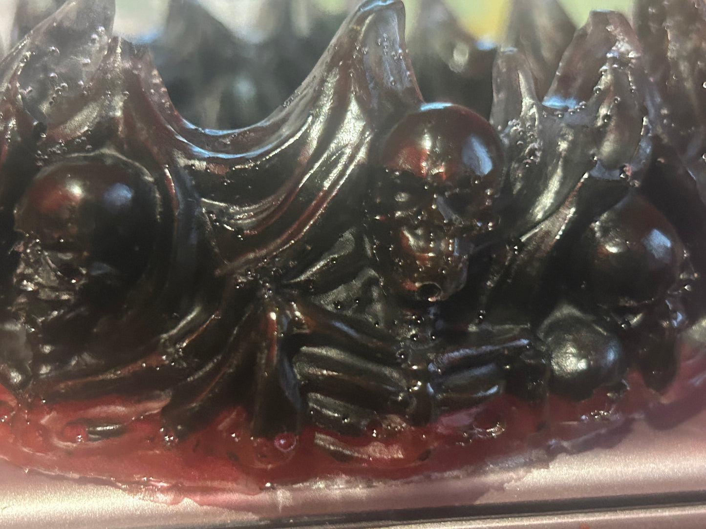 Custom Handmade Resin Skull Ashtrays